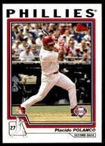 2004 Topps Base Set Series 1 #117 Placido Polanco