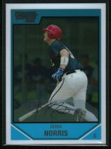 2007 Bowman Chrome Draft Draft Picks #BDPP23 Derek Norris