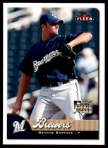 2007 Fleer Base Set #350 Dennis Sarfate