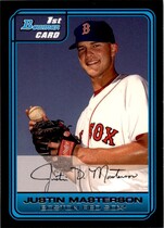 2006 Bowman Draft Draft Picks #DP12 Justin Masterson