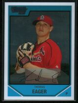 2007 Bowman Chrome Draft Draft Picks #BDPP33 Thomas Eager