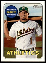 2018 Topps Heritage #332 Franklin Barreto