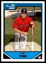 2007 Bowman Prospects #BP16 Yahmed Yema