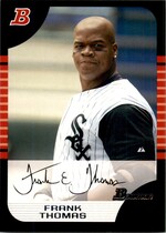 2005 Bowman Base Set #10 Frank Thomas