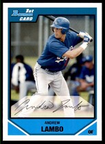 2007 Bowman Draft Draft Picks #BDPP28 Andrew Lambo