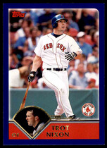 2003 Topps Base Set #15 Trot Nixon