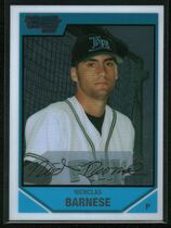 2007 Bowman Chrome Draft Draft Picks #BDPP13 Nicholas Barnese