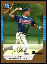 2005 Bowman Gold #176 Luis Hernandez