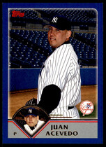 2003 Topps Series 2 #477 Juan Acevedo