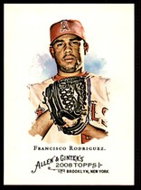 2008 Topps Allen & Ginter #259 Francisco Rodriguez