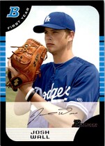 2005 Bowman Draft #BDP37 Josh Wall