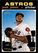 2020 Topps Heritage #128 Josh James
