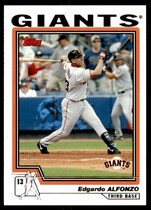 2004 Topps Base Set Series 1 #4 Edgardo Alfonzo