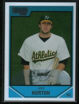 2007 Bowman Chrome Draft Draft Picks #BDPP46 Josh Horton
