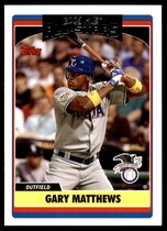 2006 Topps Update and Highlights #UH249 Gary Matthews Jr.