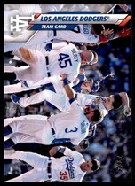 2020 Topps Base Set #245 Los Angeles Dodgers Team Card