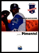 2008 TRISTAR PROjections #155 Julio Pimentel