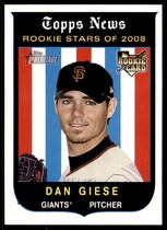 2008 Topps Heritage #126 Dan Giese