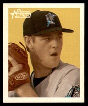 2006 Bowman Heritage Mini Draft Pick Variations #BHP100 Brett Sinkbeil
