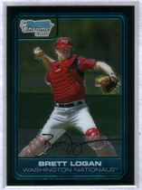2006 Bowman Chrome Draft Draft Picks #DP44 Brett Logan