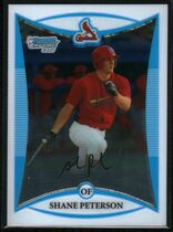 2008 Bowman Chrome Draft Prospects #BDPP33 Shane Peterson