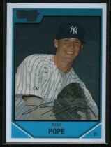 2007 Bowman Chrome Draft Draft Picks #BDPP45 Ryan Pope