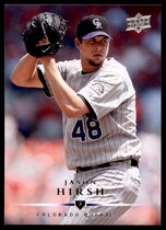 2008 Upper Deck Base Set #242 Jason Hirsh