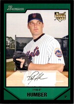2007 Bowman Base Set #215 Philip Humber