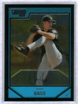 2007 Bowman Chrome Prospects #BC99 Adam Bass