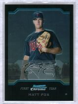 2004 Bowman Chrome Draft #BDP90 Matt Fox