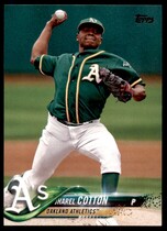 2018 Topps Base Set #106 Jharel Cotton