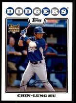2008 Topps Base Set Series 1 #23 Chin-Lung Hu