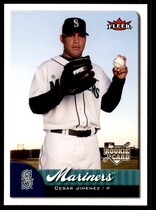 2007 Fleer Base Set #363 Cesar Jimenez