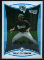 2008 Bowman Chrome Draft Prospects #BDPP36 Isaac Galloway