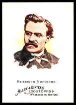 2008 Topps Allen & Ginter #217 Friedrich Nietzsche