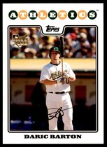 2008 Topps Base Set Series 1 #268 Daric Barton