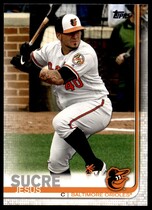 2019 Topps Update #US119 Jesus Sucre