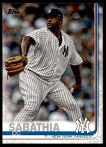 2019 Topps Base Set Series 2 #486 Cc Sabathia