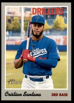 2019 Topps Heritage Minor League #131 Cristian Santana