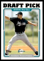 2005 Topps Update #UH315 Aaron Thompson