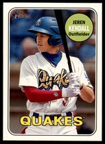 2018 Topps Heritage Minor League #8 Jeren Kendall