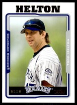 2005 Topps Base Set Series 2 #385 Todd Helton