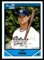 2007 Bowman Draft Draft Picks #BDPP62 Danny Payne