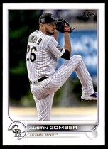 2022 Topps Base Set Series 2 #461 Austin Gomber