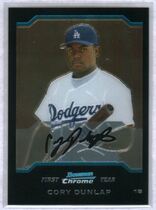 2004 Bowman Chrome Draft #BDP38 Cory Dunlap