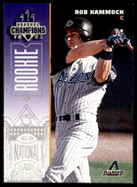 2003 Donruss Champions #286 Rob Hammock