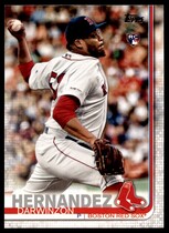 2019 Topps Update #US205 Darwinzon Hernandez