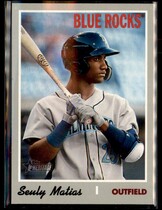 2019 Topps Heritage Minor League #219 Seuly Matias