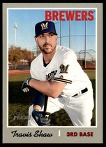 2019 Topps Heritage #231 Travis Shaw