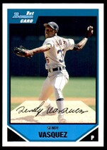 2007 Bowman Prospects #BP105 Sendy Vasquez